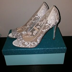 Betsey johnson wedding heels